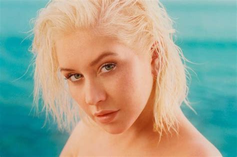 christina aguilera nude pics|Christina Aguilera posts topless photo to mark Stripped ...